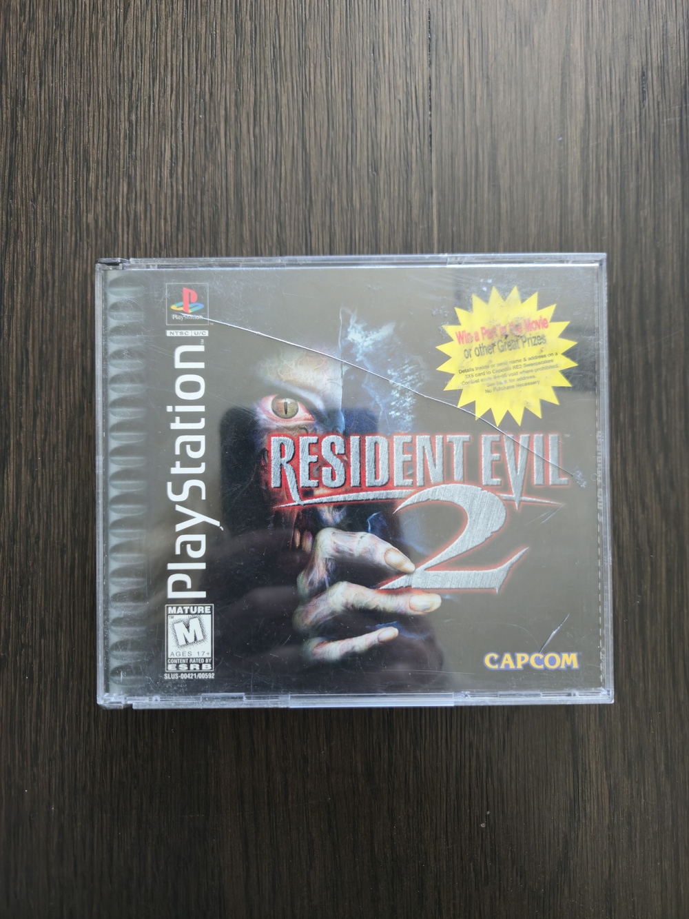 Resident Evil 2 Black Label for PlayStation 1 2-Disc Set, CIB Complete